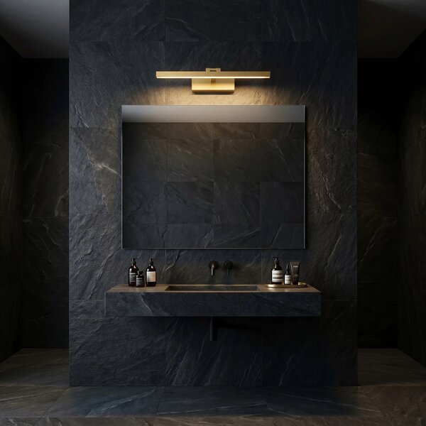 Toolight Nástěnné LED osvětlení Modern APP1863-1W 40cm kartáčovaná měď