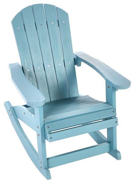 Zahradní dětské houpací křeslo ADIRONDACK Světle modrá