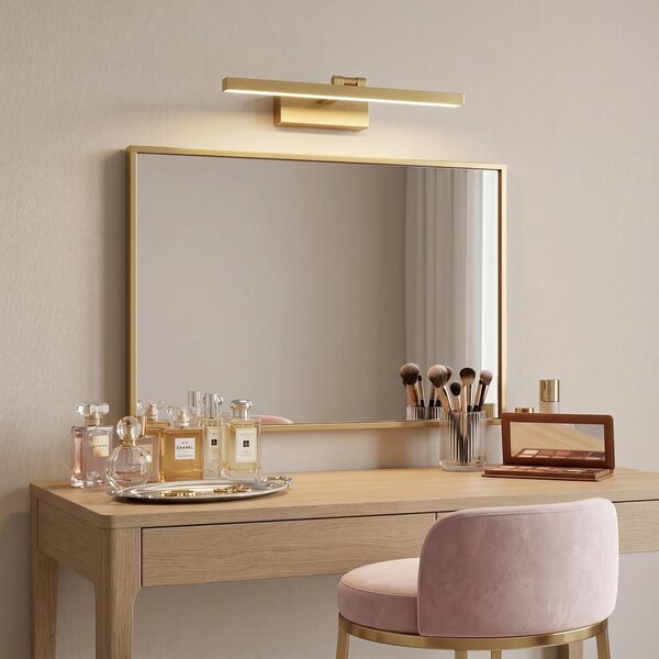 Toolight Nástěnné LED osvětlení Modern APP1863-1W 40cm kartáčovaná měď