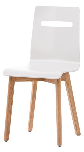 Moderní židle Mia dubové nohy