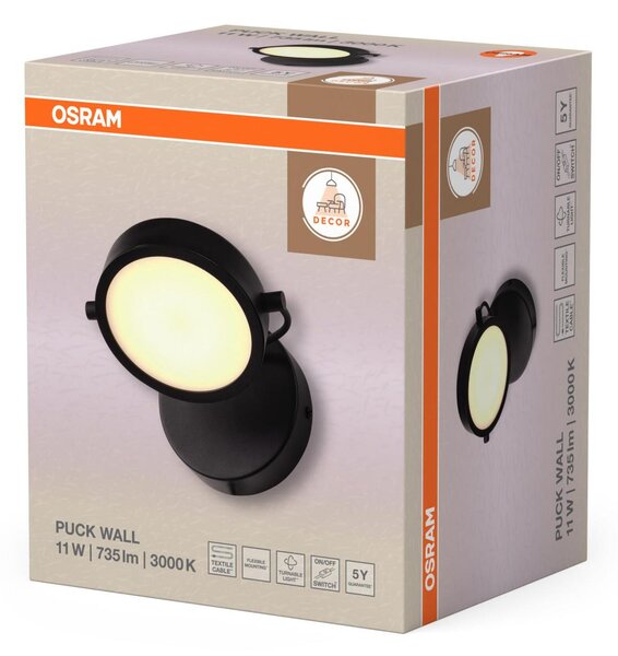 LEDVANCE nástěnné svítidlo Decor Puck Wall 11 W 220-240 V 3000 K