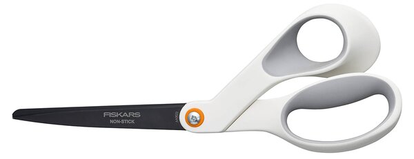Krejčovské nůžky FISKARS PREMIER titanové, Non stick, s měkkou ergonomickou rukojetí, celková délka 21 cm