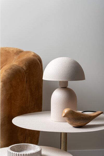 Leitmotiv Stolní designová kovová lampa 2138WG, šedá