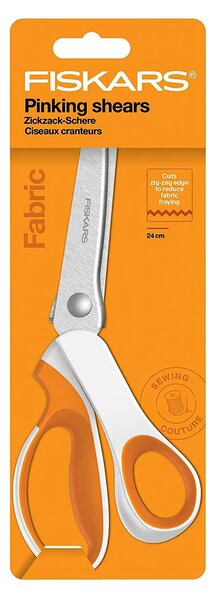Entlovací nůžky FISKARS PREMIER zoubkované, s ergonomickou rukojetí, délka 24cm