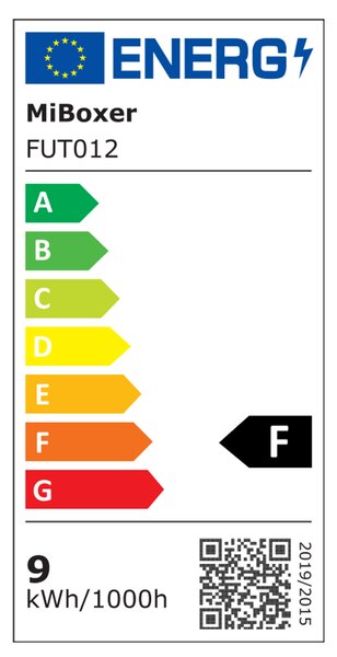 Miboxer LED stmívatelná žárovka E27, RGB+CCT, 9W, 2.4GHz, FUT012