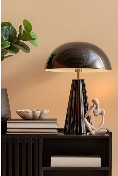 Leitmotiv Stolní designová kovová lampa 2205BK, černá