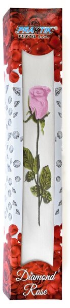 Praktik Dárkové balení froté ručníku 05, růžová růže, 50x90cm 1 kus
