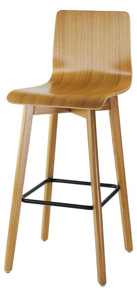 Dubová olejovaná jídelní židle Luka L Bar