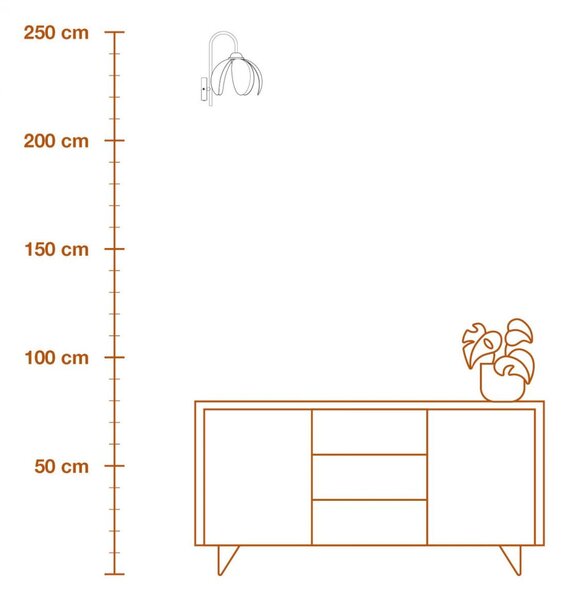 LEDVANCE nástěnné svítidlo Decor Rattan Lotus E27 220-240 V