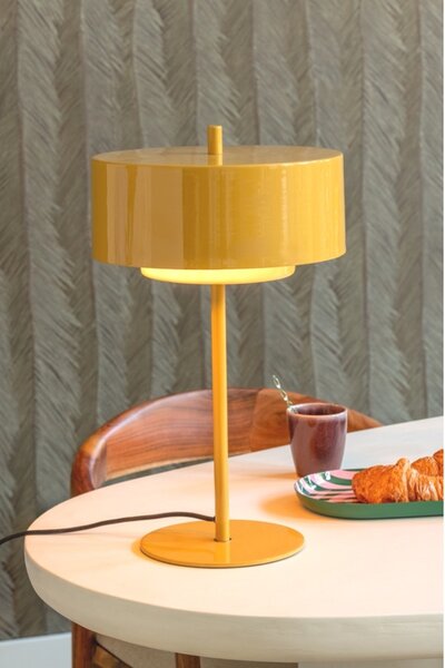 Leitmotiv Stolní designová kovová lampa 2396YE, žlutá