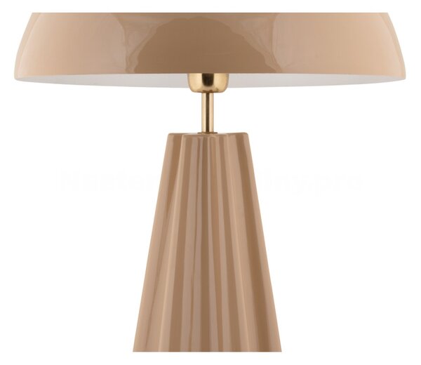 Leitmotiv Stolní designová kovová lampa 2205LB, béžová
