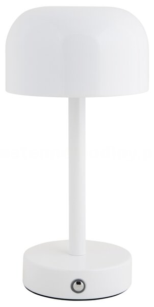 Leitmotiv Stolní bezdrátová nabíjecí LED lampa 2221WH, bílá
