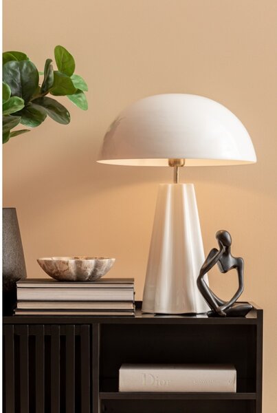 Leitmotiv Stolní designová kovová lampa 2205WH, bílá