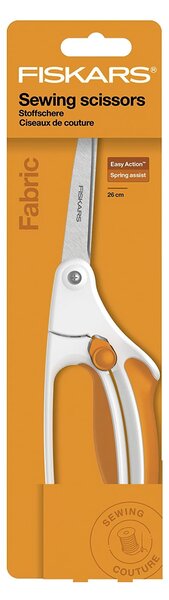 Pružinové nůžky FISKARS PREMIER EasyAction na látky, ergonomická rukojeť, 26 cm