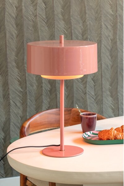 Leitmotiv Stolní designová kovová lampa 2396PI, růžová