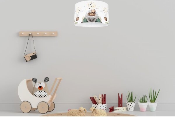 Dětské stropní svítidlo BEARS 1xE27/60W/230V