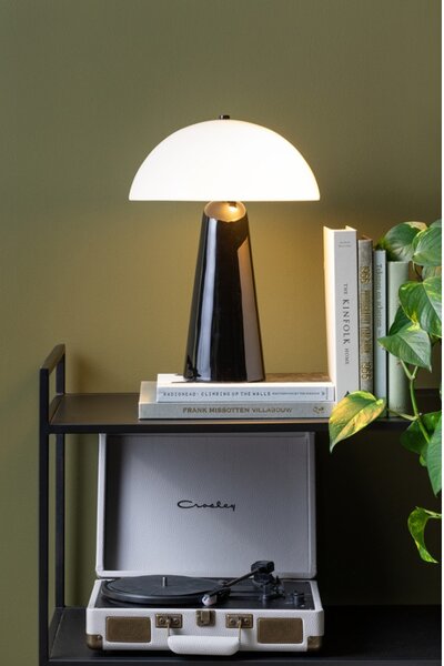Leitmotiv Stolní designová kovová lampa 2308BK, černá