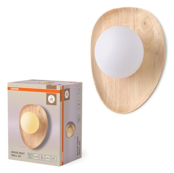 LEDVANCE nástěnné svítidlo Decor Wood Nest 1xG9 220-240 V
