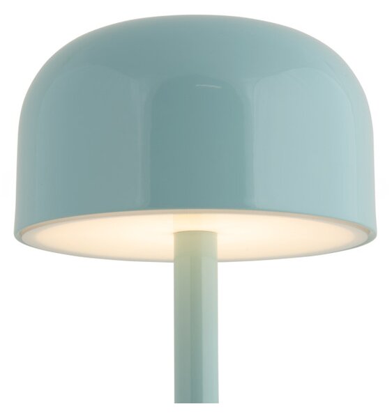 Leitmotiv Stolní bezdrátová nabíjecí LED lampa 2221BL, modrá
