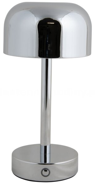 Leitmotiv Stolní bezdrátová nabíjecí LED lampa 2221CH, stříbrná