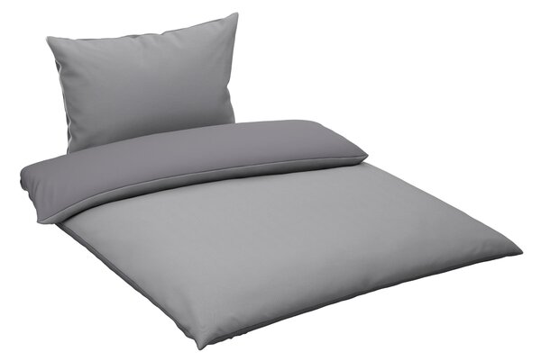 OBOUSTRANNÉ POVLEČENÍ, antracitová, 140/200 cm Dieter Knoll - Povlečení
