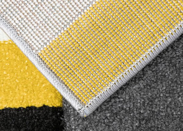 Kusový koberec Alora A 1027 Yellow 80x150 cm