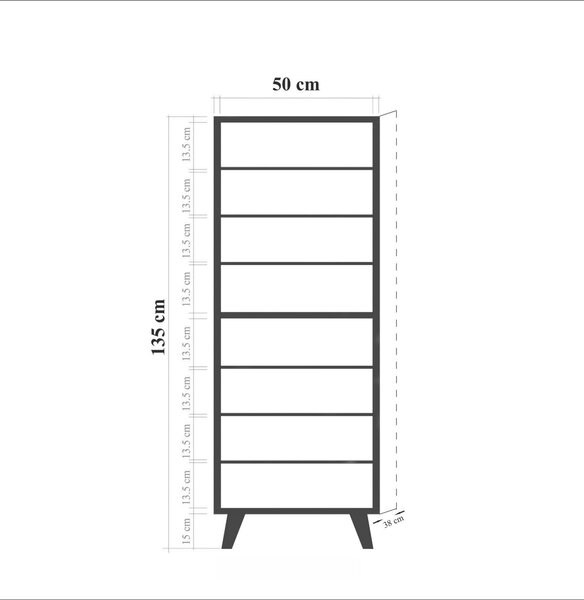 Předsíňová sestava Beside 45 (bílá + kámen)