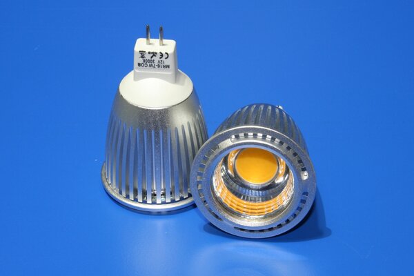 LED-lumin LED bodovka MR16, 7W, 12V, teplá bílá