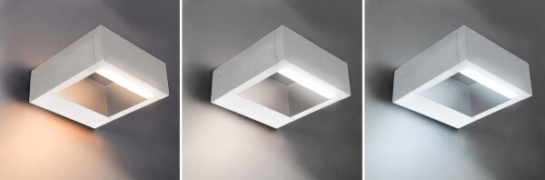 Brilagi - LED Venkovní nástěnné svítidlo RAGUSA LED/7W/230V bílá IP54