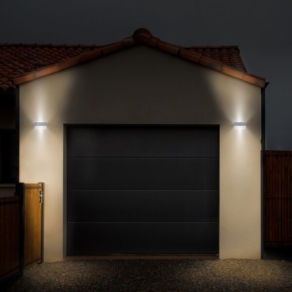 Brilagi - LED Venkovní nástěnné svítidlo RAGUSA LED/7W/230V bílá IP54
