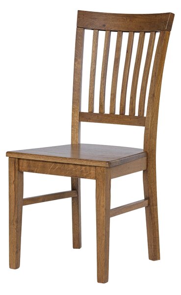 Dubová lakovaná židle Raines rustik