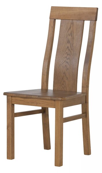 Dubová židle Sofi v rustikálním stylu