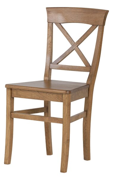 Dubová lakovaná židle Torino rustik