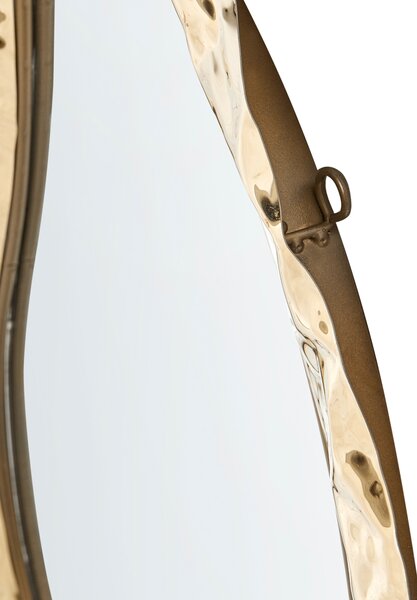 Zrcadlo JOSSIGNY 52 cm 79 cm Zlatá