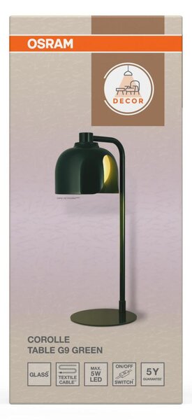 LEDVANCE stolní lampa Decor Corolle G9 220-240 V