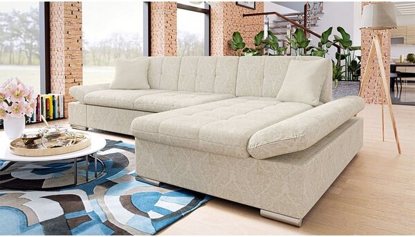 Rohová sedací souprava Laviva Premium, Potah: Maya 07 + Maya 07 + Maya 02, Strana: pravá 5903211466380