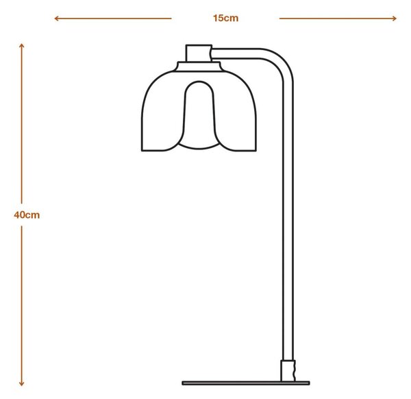 LEDVANCE stolní lampa Decor Corolle G9 220-240 V