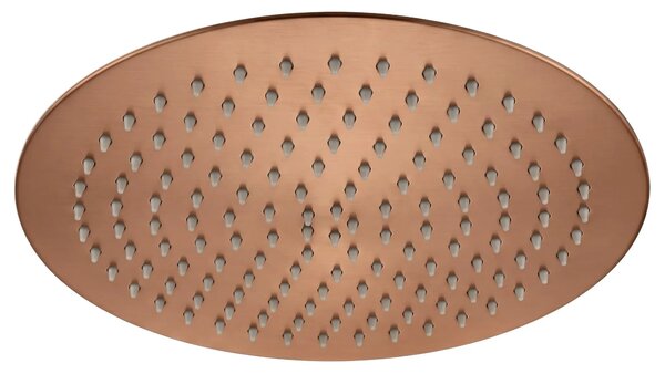 Kruhová hlavová sprcha REA JS-P014BRG 30 cm, kartačová měď