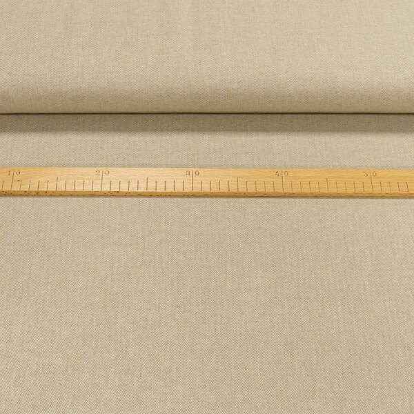 Směsové plátno 351530.1161.140, rybí kost, režná š.140cm (látka v metráži)