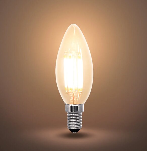 LED stmívatelná žárovka Minalox E14, 3,6W, 24V, 2700K