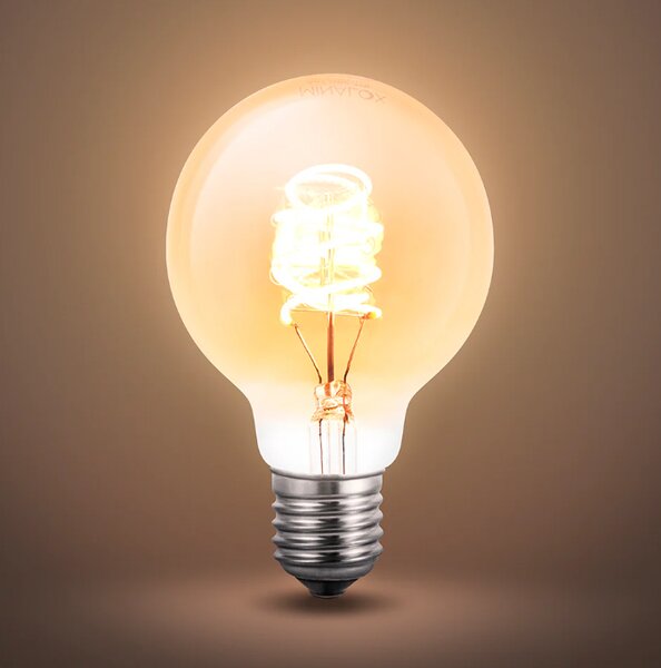 LED stmívatelná žárovka Minalox G80 E27, 4W, 24V, 3000K