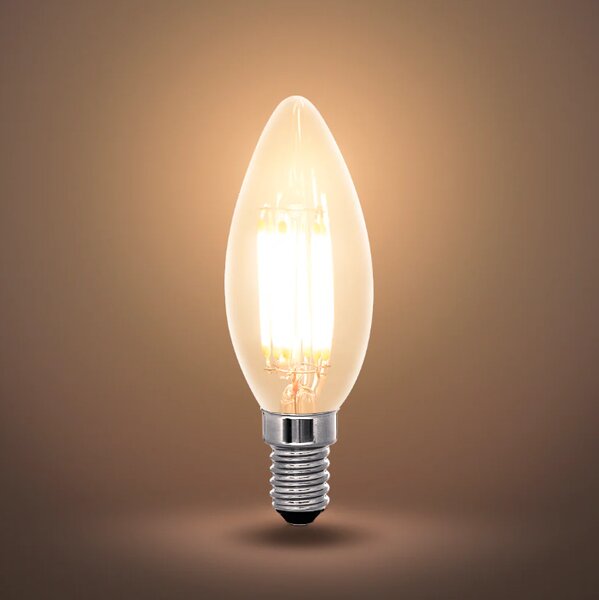 LED stmívatelná žárovka Minalox E14, 1,5W, 24V, 2700K