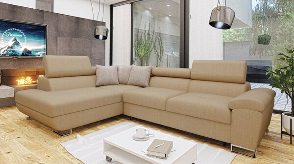 Rohová rozkládací sedačka Alvin Premium, Potah: Abriamo 04, Strana: pravá 5903211097065