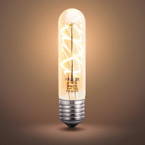 LED stmívatelná žárovka Minalox T30 E27, 2W, 24V, 3000K