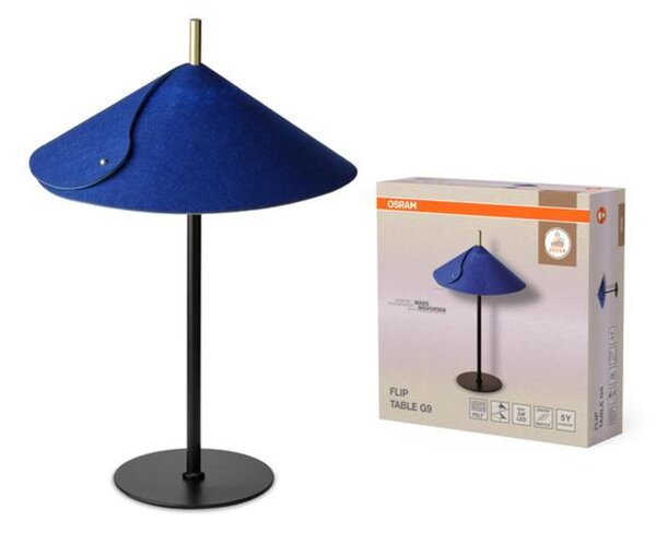 LEDVANCE stolní lampa Decor Flip G9 220-240 V modrá