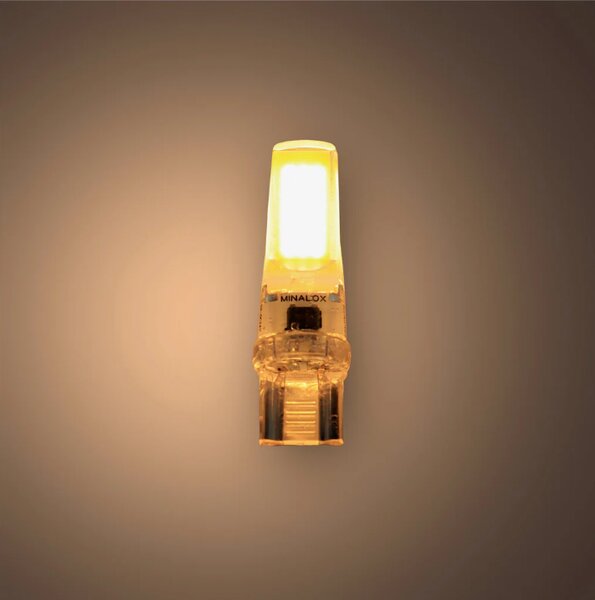 LED stmívatelná žárovka Minalox COB G9, 2W, 24V, 2700K