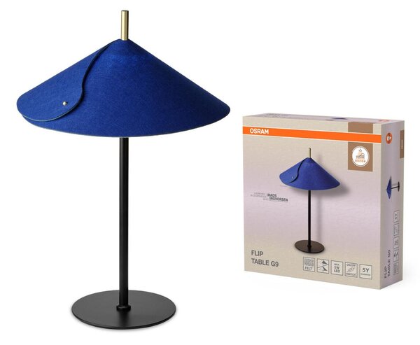 LEDVANCE stolní lampa Decor Flip G9 220-240 V modrá