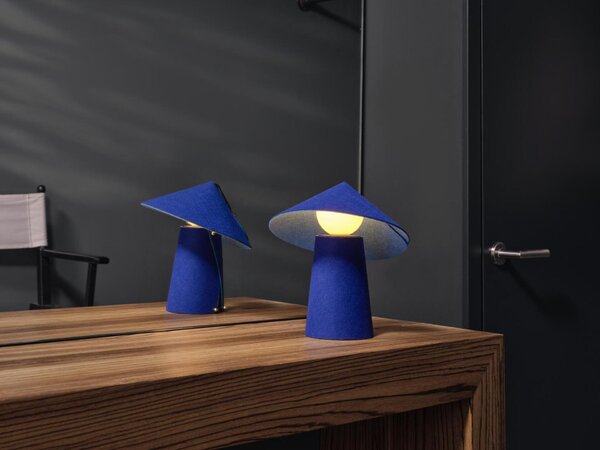 LEDVANCE stolní lampa Decor Flip Mobile 3,5 W 5 V stmívatelná modrá
