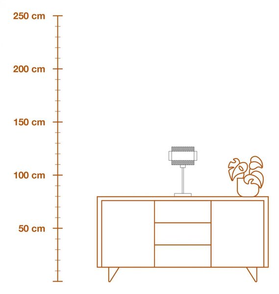 LEDVANCE stolní lampa Decor Hornet E27 220-240 V