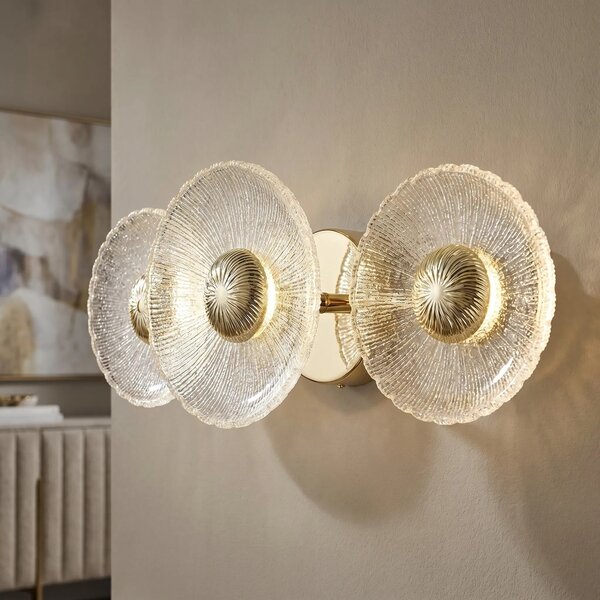 Toolight Nástěnné LED osvětlení SWE072-W zlaté